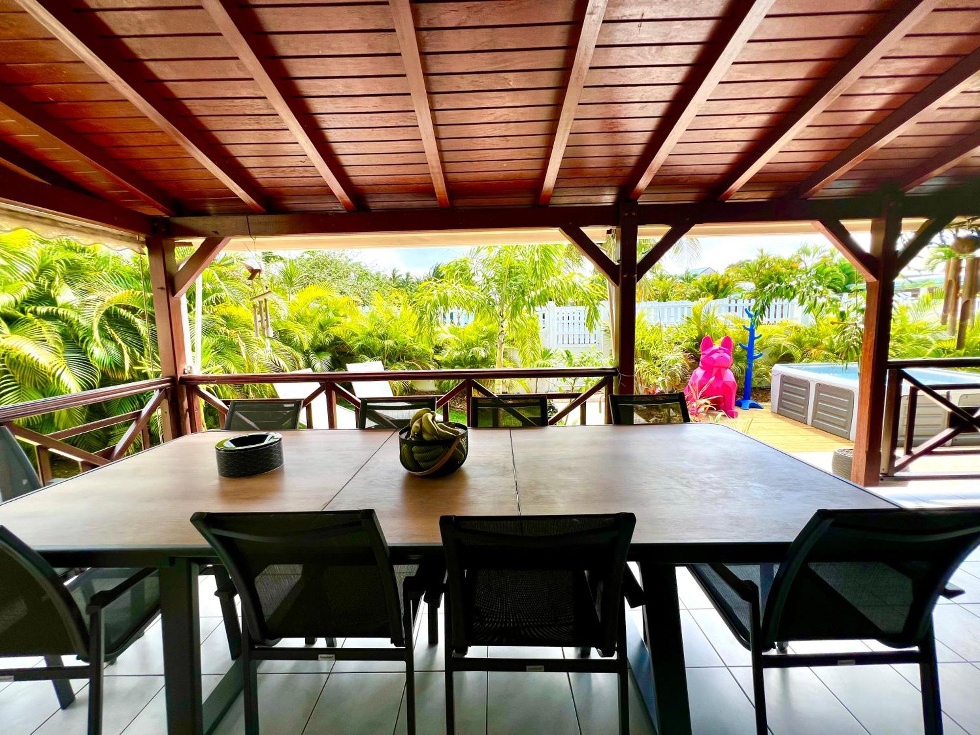 Villa Simeon Saint Francois Avec Piscine Privee Et Jacuzzi Proche Plage Exteriér fotografie