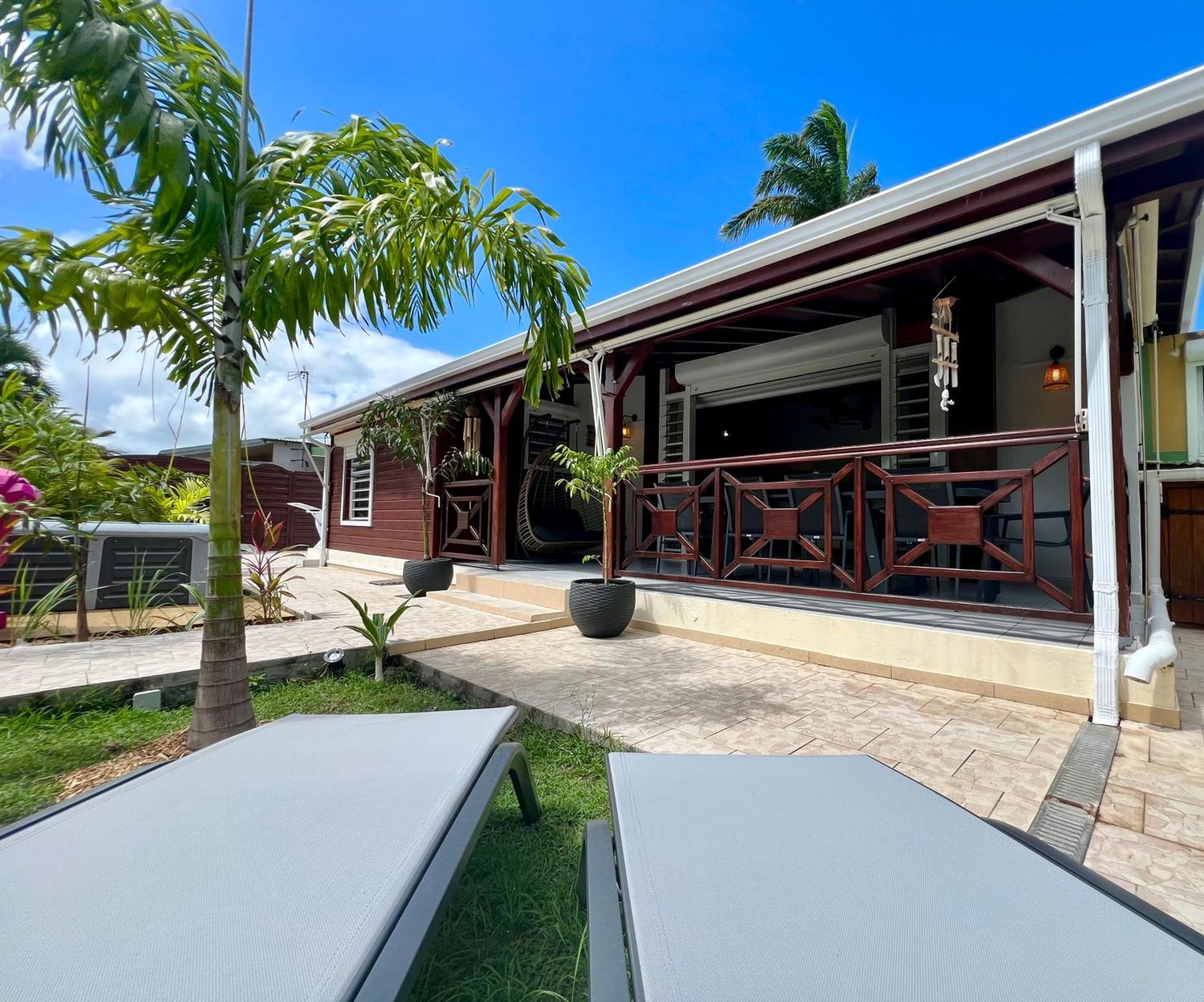 Villa Simeon Saint Francois Avec Piscine Privee Et Jacuzzi Proche Plage Exteriér fotografie