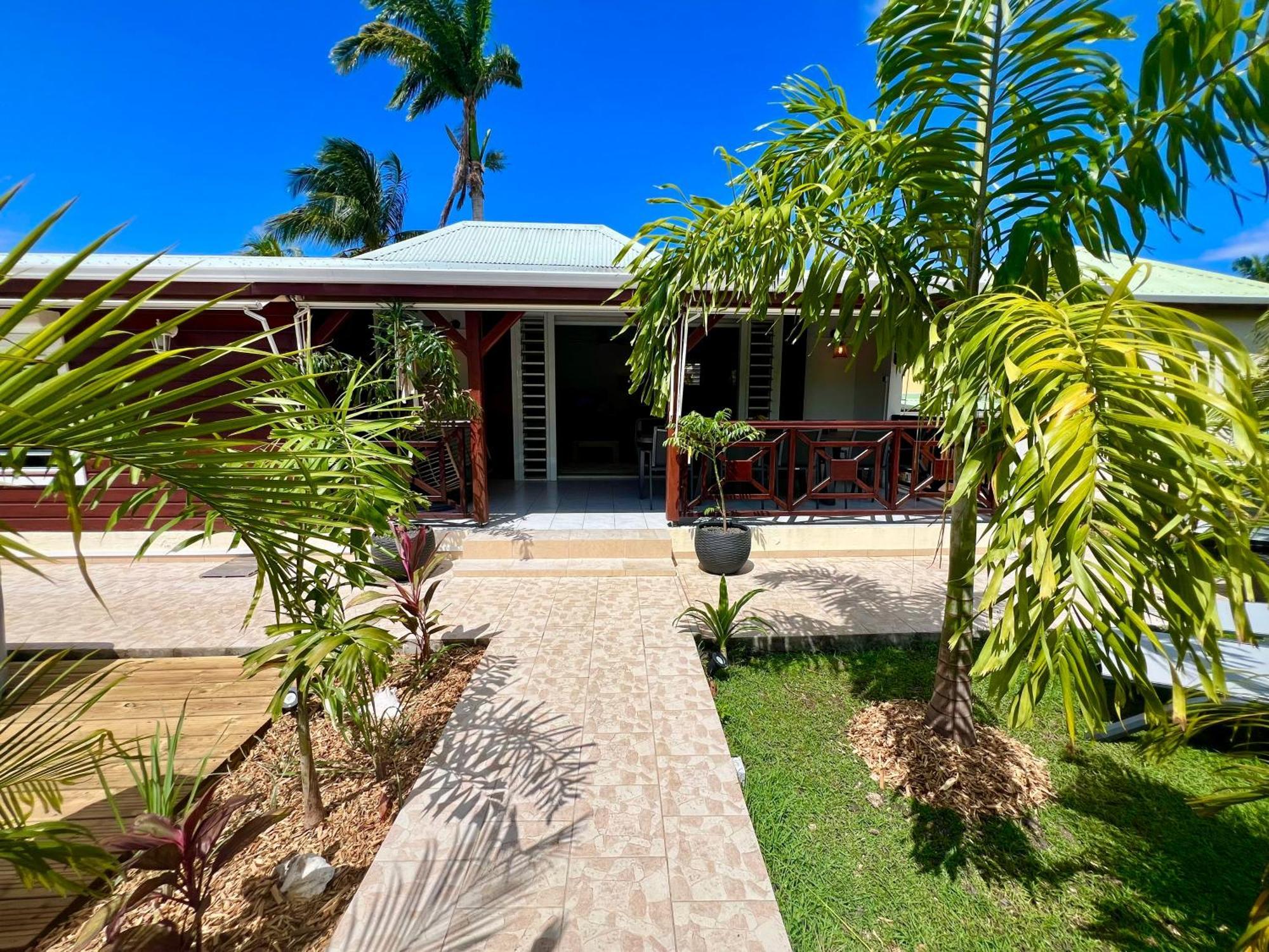 Villa Simeon Saint Francois Avec Piscine Privee Et Jacuzzi Proche Plage Exteriér fotografie