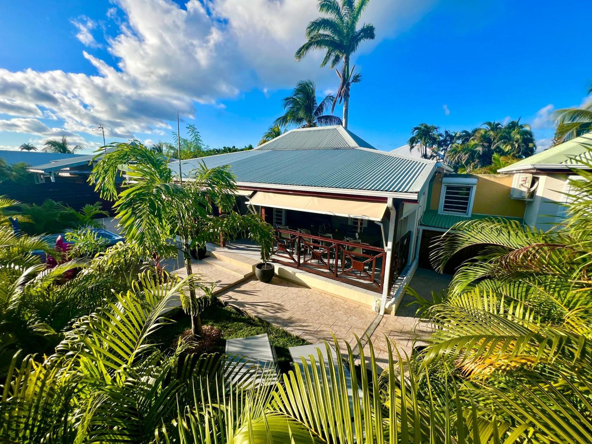 Villa Simeon Saint Francois Avec Piscine Privee Et Jacuzzi Proche Plage Exteriér fotografie
