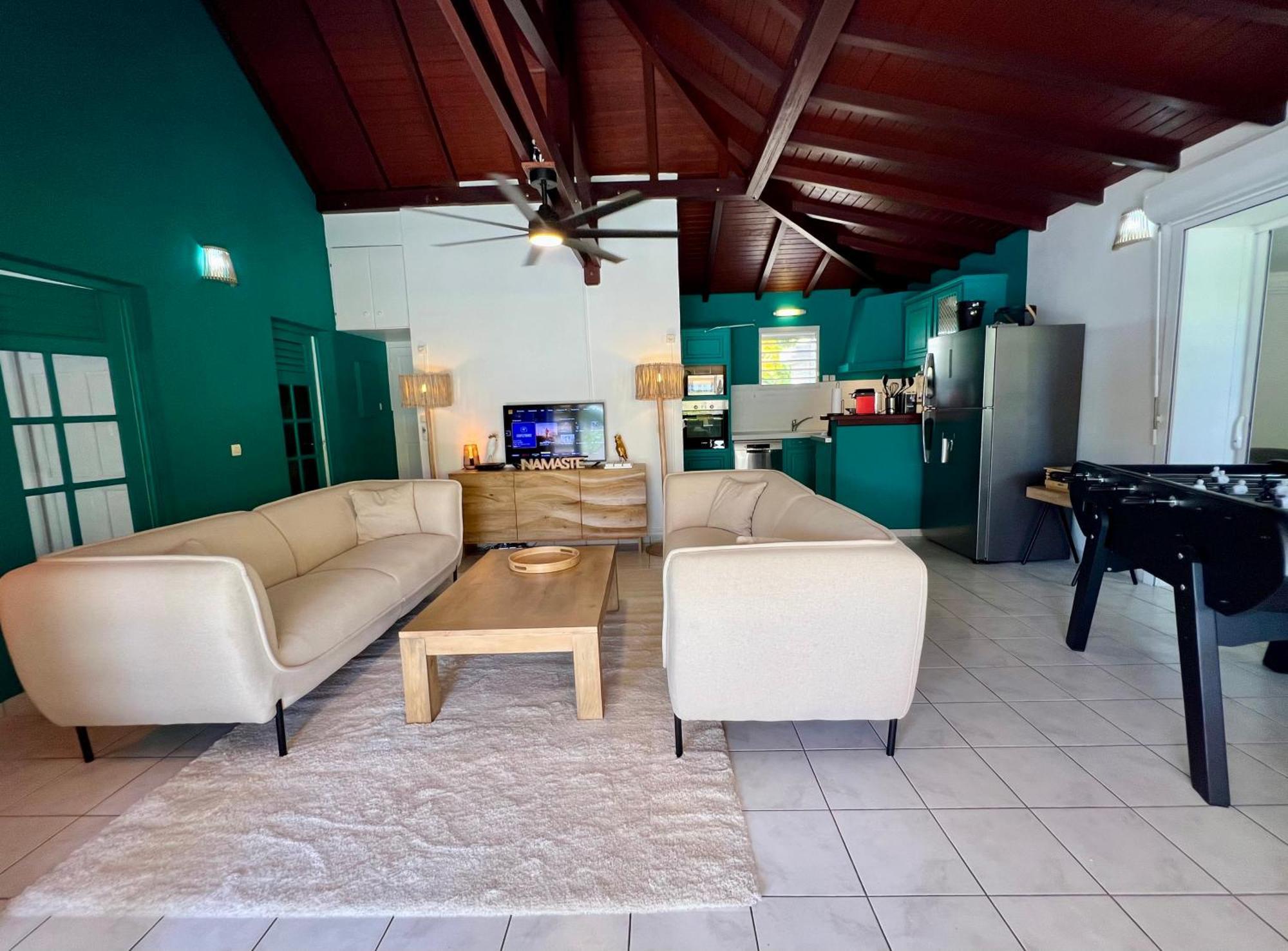 Villa Simeon Saint Francois Avec Piscine Privee Et Jacuzzi Proche Plage Exteriér fotografie