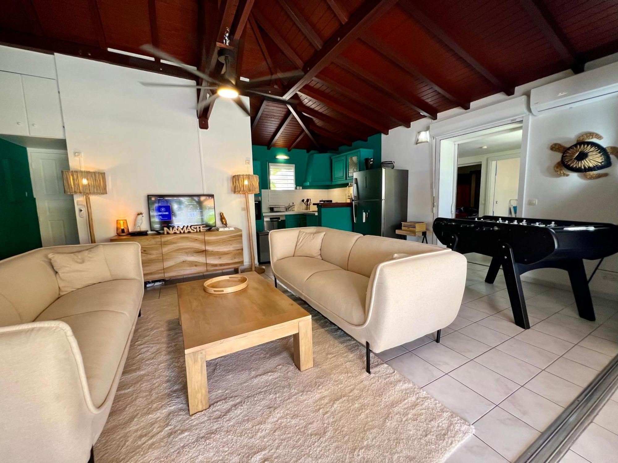 Villa Simeon Saint Francois Avec Piscine Privee Et Jacuzzi Proche Plage Exteriér fotografie