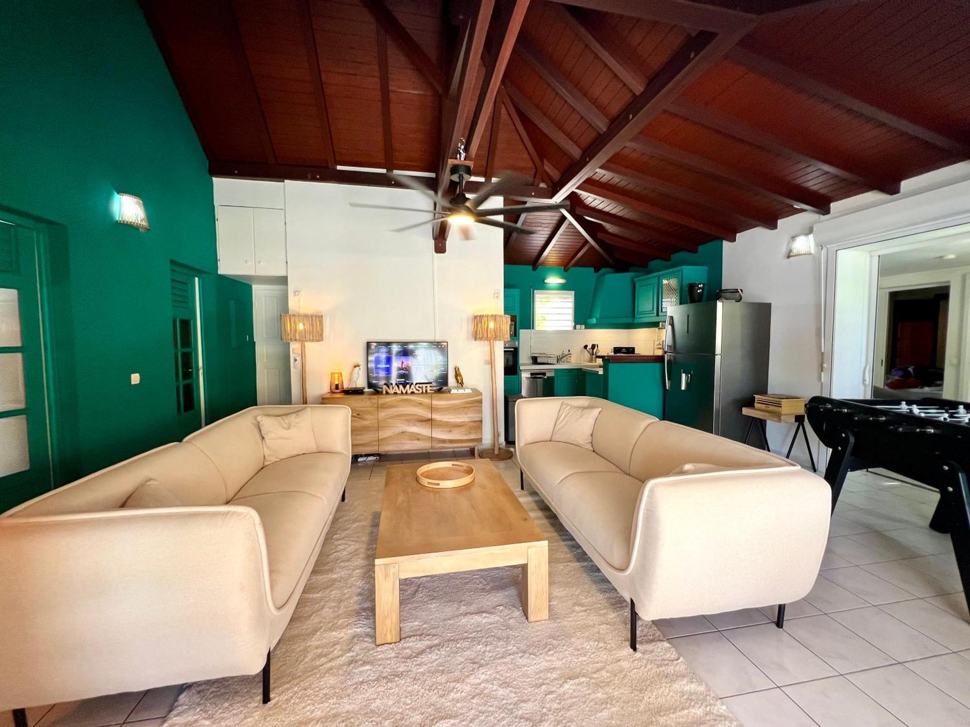 Villa Simeon Saint Francois Avec Piscine Privee Et Jacuzzi Proche Plage Exteriér fotografie