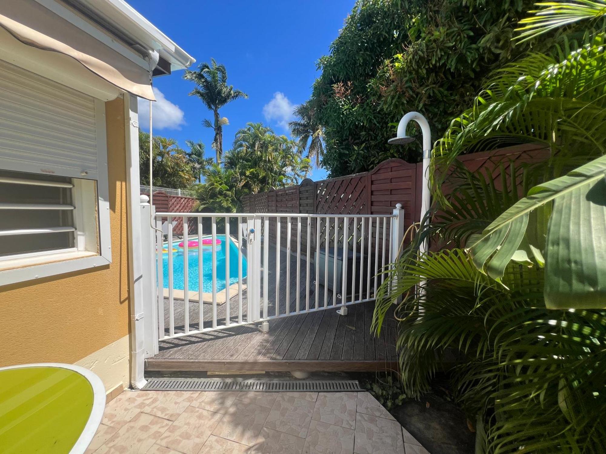 Villa Simeon Saint Francois Avec Piscine Privee Et Jacuzzi Proche Plage Exteriér fotografie