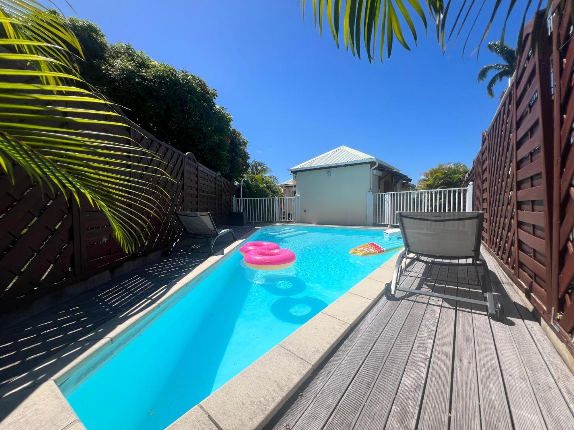 Villa Simeon Saint Francois Avec Piscine Privee Et Jacuzzi Proche Plage Exteriér fotografie