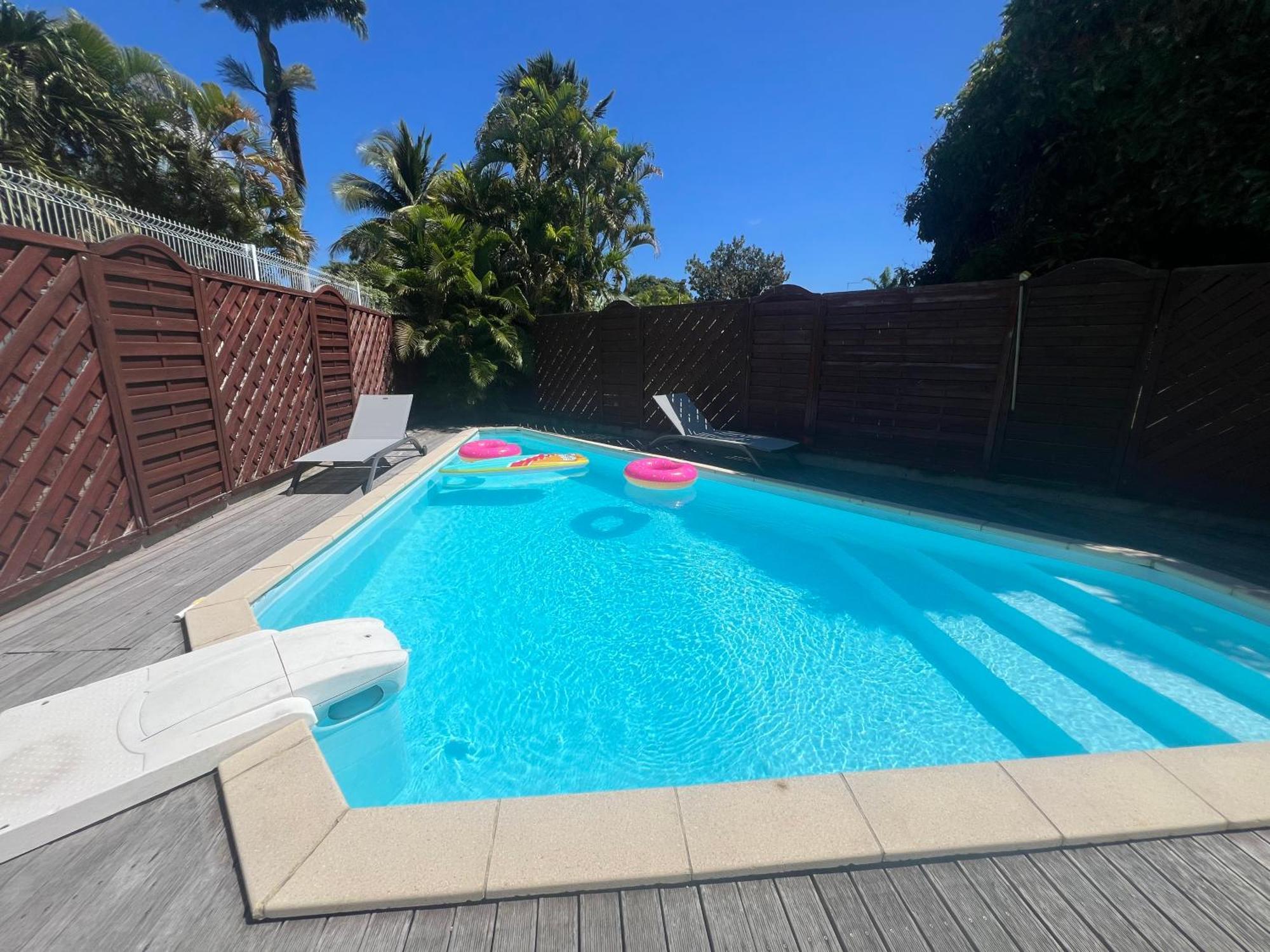 Villa Simeon Saint Francois Avec Piscine Privee Et Jacuzzi Proche Plage Exteriér fotografie